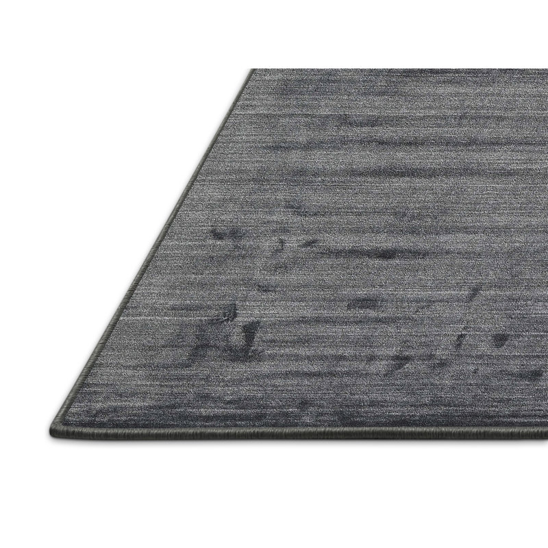 Tapis gris zone contemporaine, Rectangle 6 pi x 9 pi