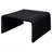 Black Square Woven Rattan Coffee Table-1157022993