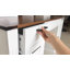 Bureau de ferme 59 po avec station de charge, porte de grange et armoire de rangement 59 po-927679565
