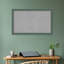 Tableau magnétique encadré gris sarcelle recyclé-101932502