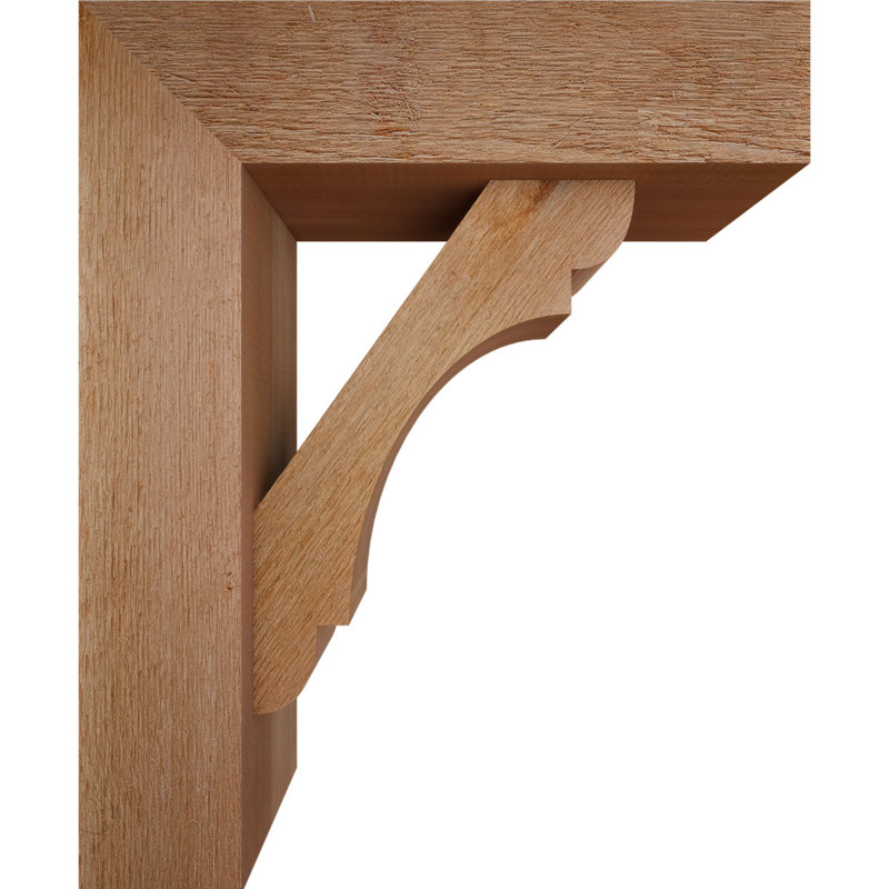 Support de bloc olympique avec entretoise décalée, 22 X 18, Cèdre rouge occidental de l 6 po (scié brut)
