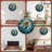 Mermaid Ocean Wall Clock
