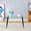 Table de salle à manger rectangulaire 1 pièce sans chaise-865863559