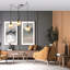Garnes 3 - Light Gold/Black Sphere Pendant