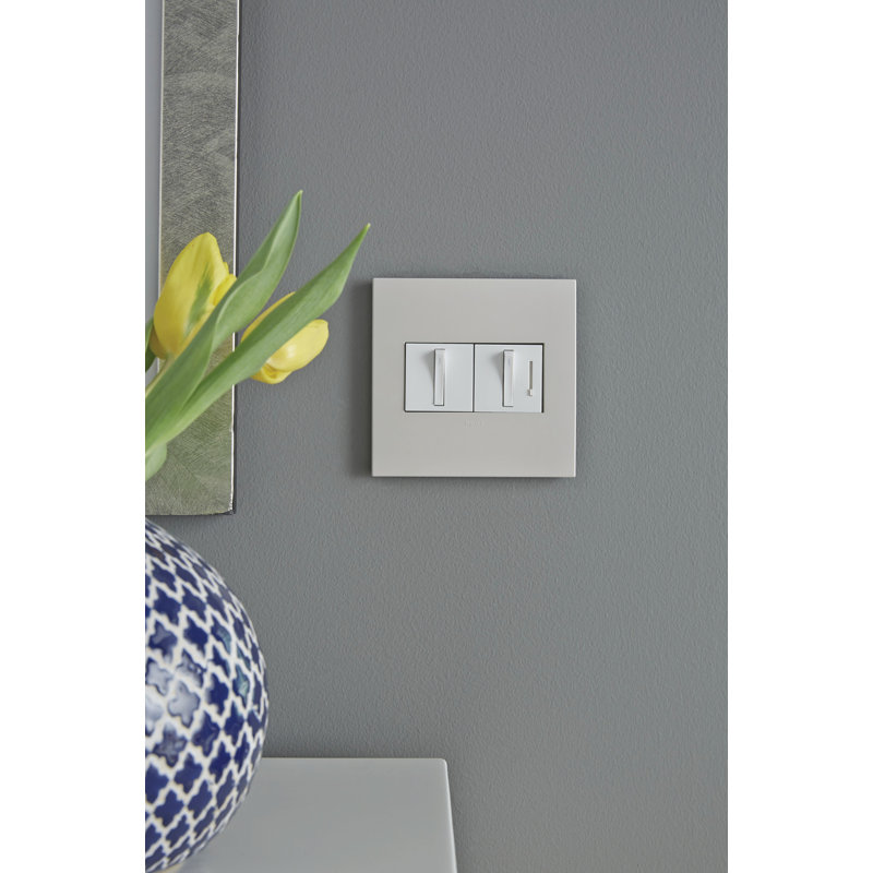 Legrand adorne 1-Gang + Wall Plate (1, Graphite)