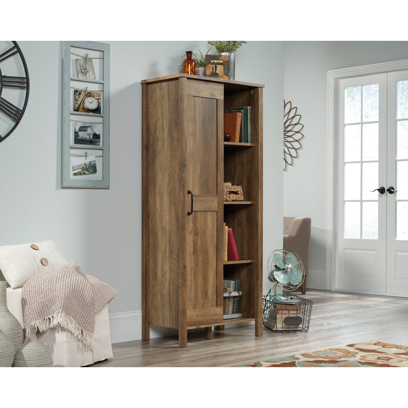 Armoire à porte coulissante, Brun