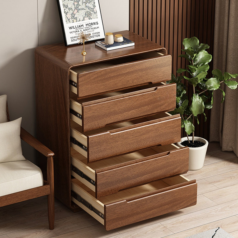 Armoire d'appoint en noyer massif