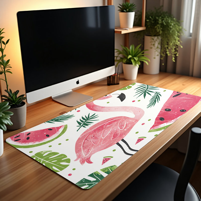 Polyester Desk Pad, 31.5x15.5