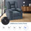 Fauteuil inclinable en microfibre Power Lift