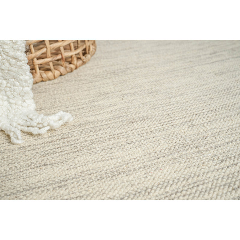 Chelsea Flatweave Wood Area Rug, Rectangle 2' x 3', Beige/Gray