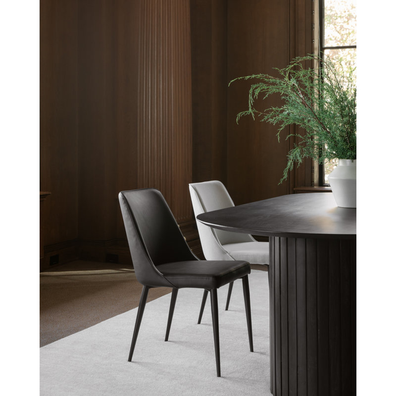 Sabe 18'' H Polyurethane Upholstered Side Chair