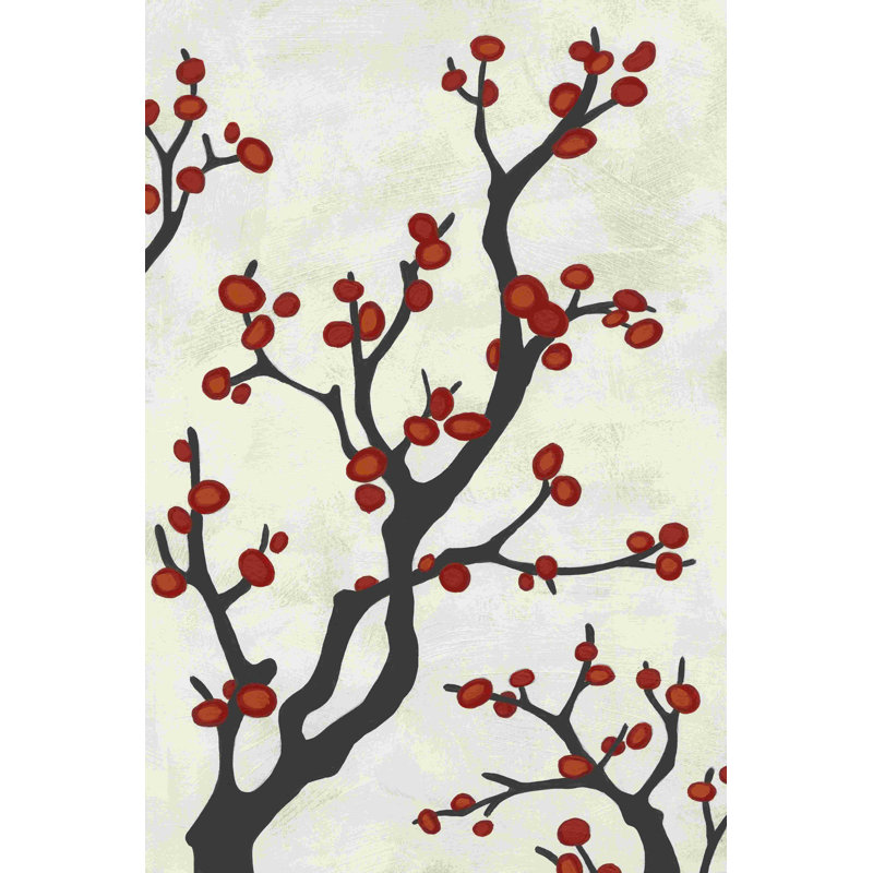 Branche de baies rouges I