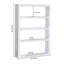 Oumilen, support de rangement mural pour huiles essentielles et vernis à ongles, brun rustique-1536799569