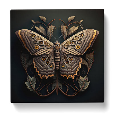 Moth Ornamental - No Frame Print