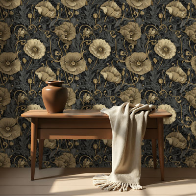 Papier peint auto-adhésif adhésif et amovible, toile adhésive et amovible 24 po x 118 po (60 x 300 cm)