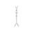 Coat Rack, Hall Tree, Free Standing, 8 Hooks-1883314289