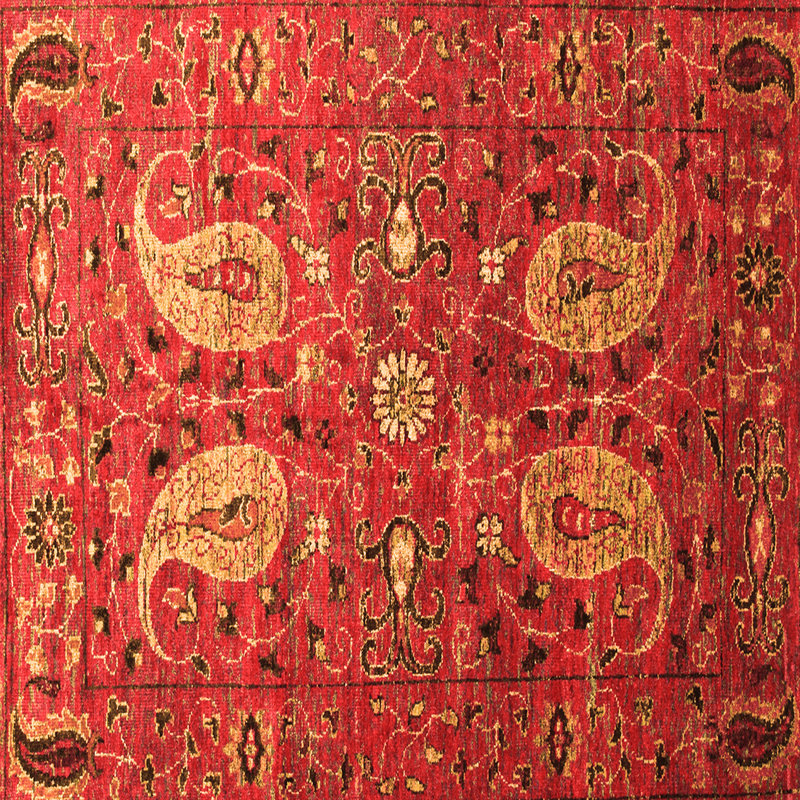Nealla Performance Floral Indoor Rug, Square 8'