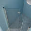 Porte de douche l 30 po x H 72 po, nickel brossé, solution de salle de bain peu encombrante pour les petits espaces pliables H 72 po dans le sens réversible