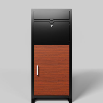 Outdoor Parcel Bin - And With Large Capacity Storage Spacious Interior