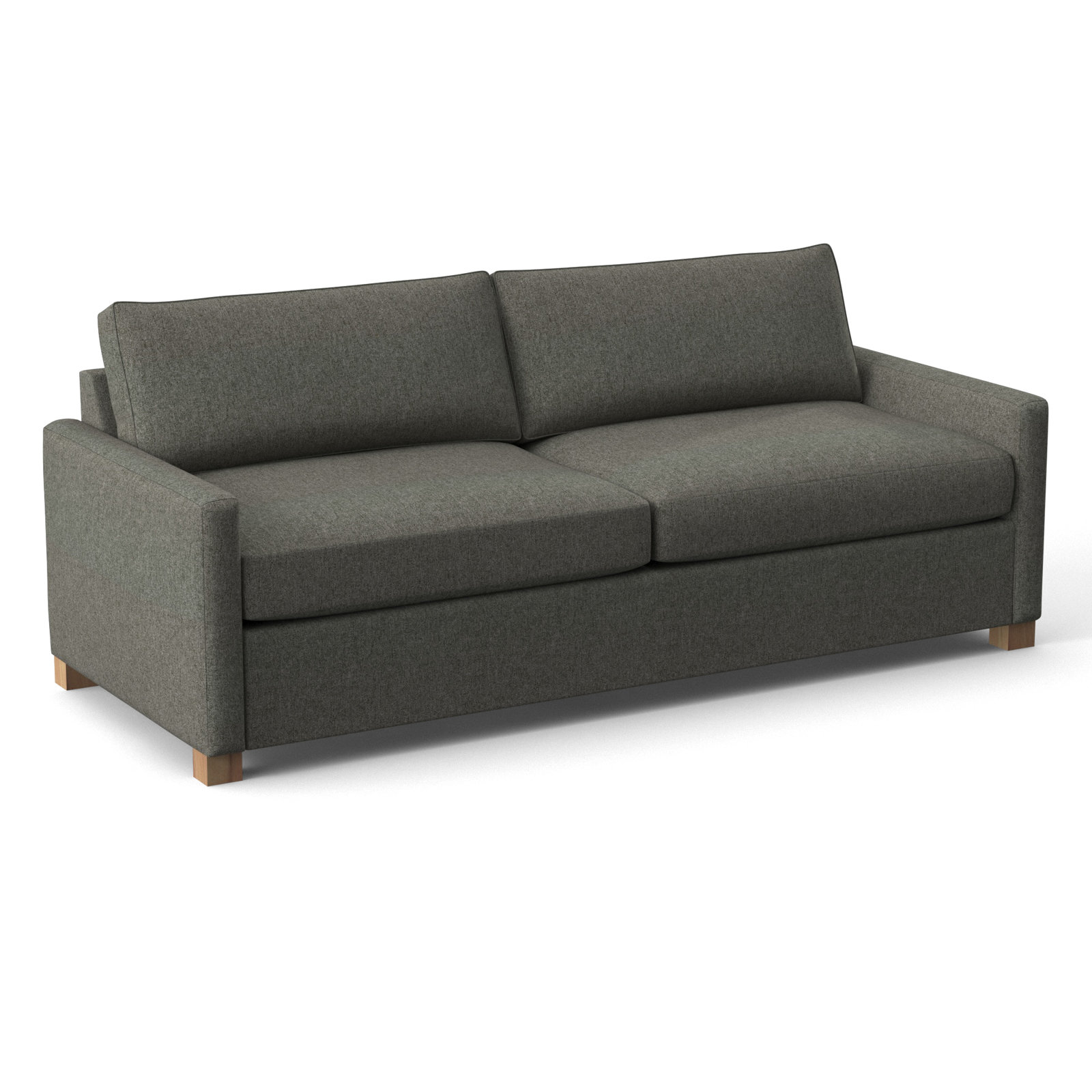 Louisa 87" Sofa Bed, Dorset Ash Performance Chenille