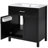 30-Inch  Bathroom Vanity With Ceramic Sink And Ample Storage - The Perfect Choice For Small Bathrooms-1468847928