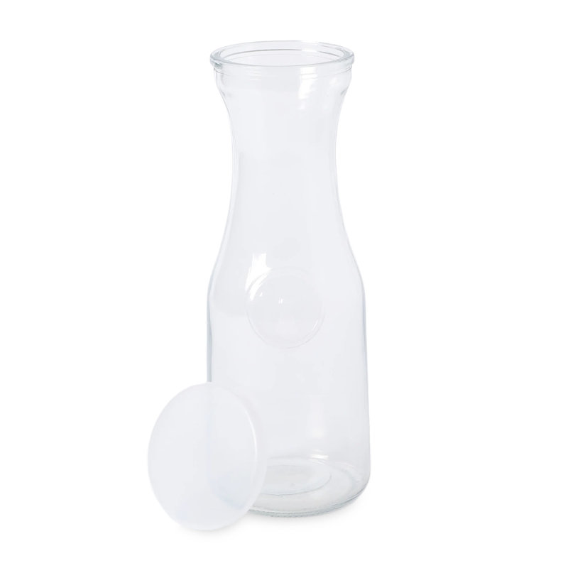 Gibson Home 1 Liter 4-Piece Set Carafe Glassware with PP Lid