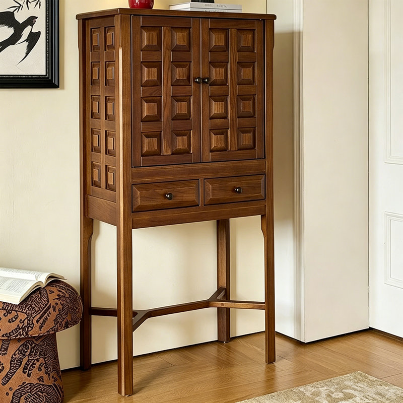 3D Geometric Accent Cabinet