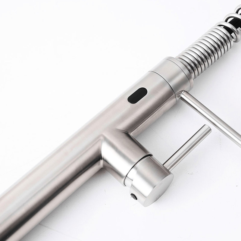 Automatic Smart Touchless Faucet, Pull Out Included, Motion Sensor Technology, Finish