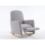 Chaise berçante rembourrée Lebbie-530938321