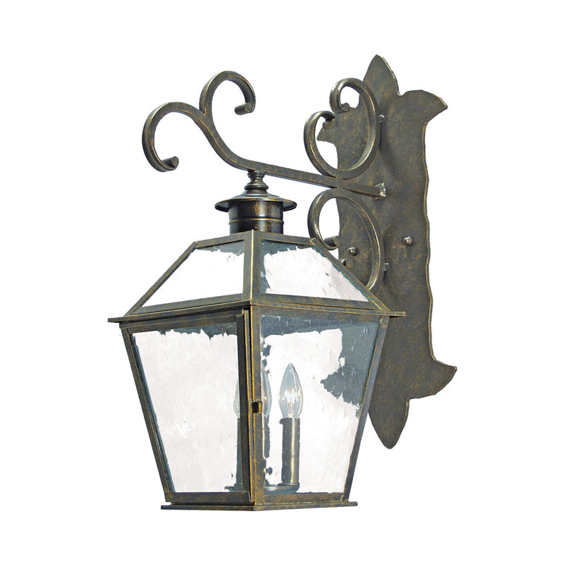 Damara Steel Armed Sconce