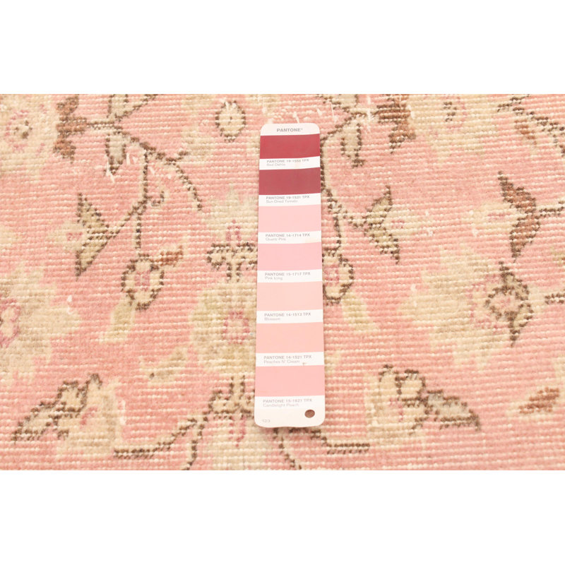 Tapis rose Melis Vintage 6 po 2 po x 9 po 10 po