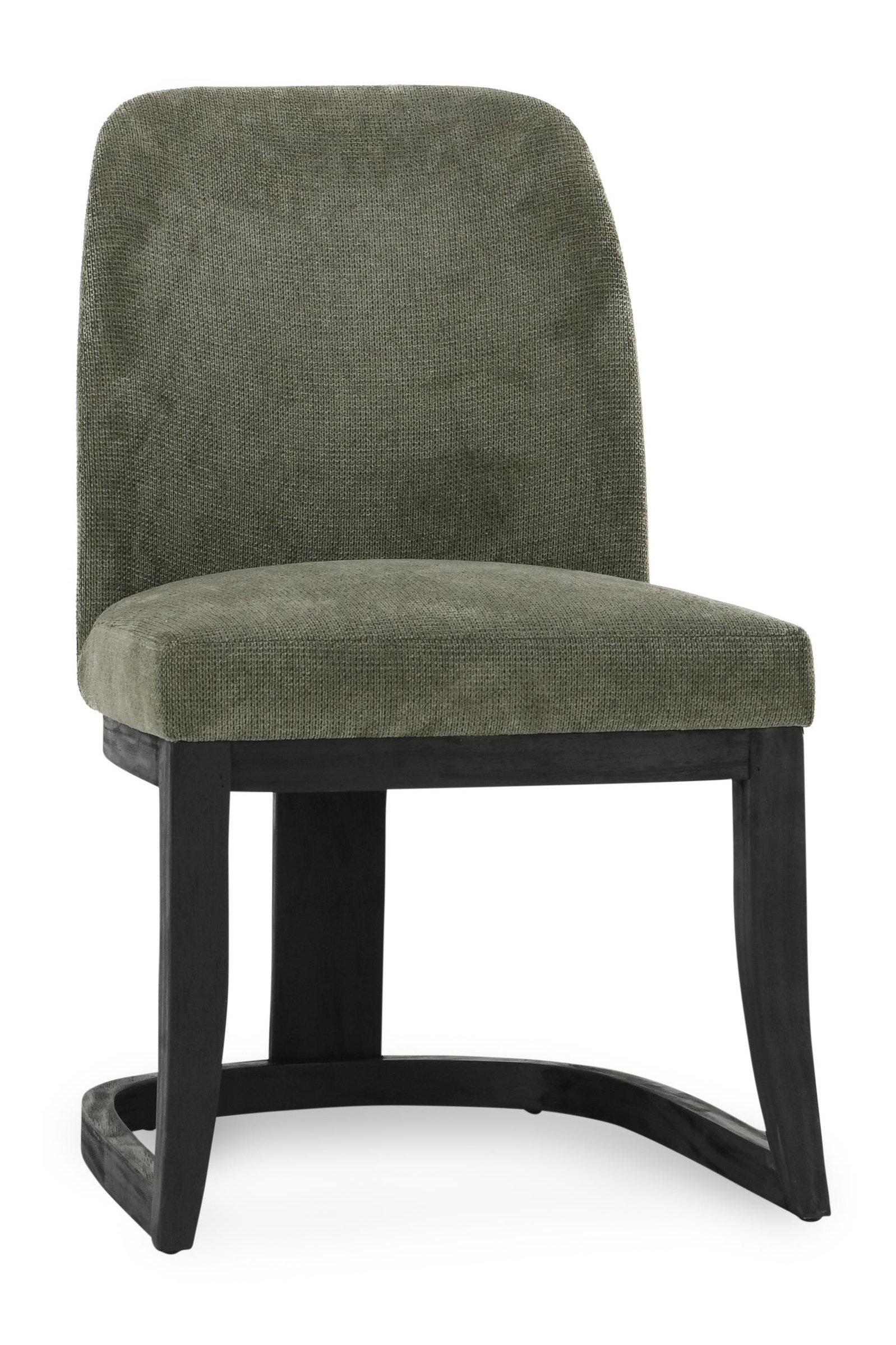 Classic Home Jocelyn Upholstered Fabric Herb Green Dining Chair | Wayfair