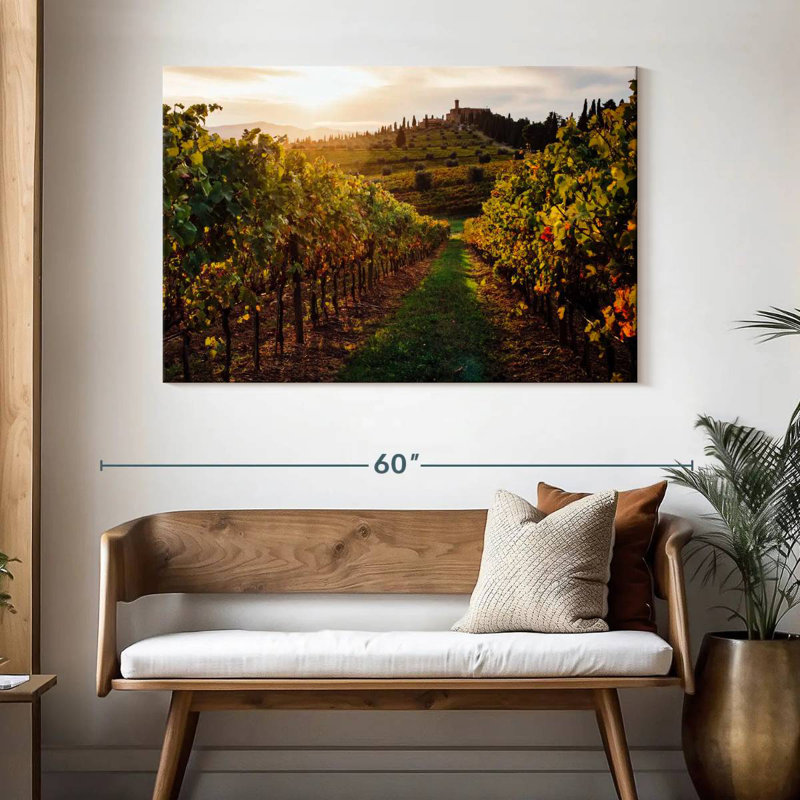 Alvord Tuscan Vineyard Sunset