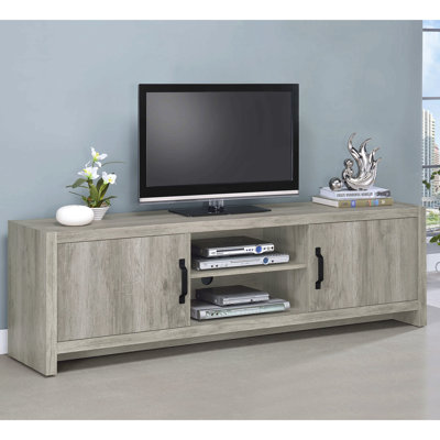 Grey Driftwood 71-Inch Tv Stand