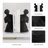 Polyresin Greek Goddess Bookends - A Touch of Mythical Elegance for Your Home Library-1156860945