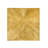 Hand Painted 30" X Resin Wall Decor - Metallic Gold Abstract Burst Art 30"W 30"H-893974533