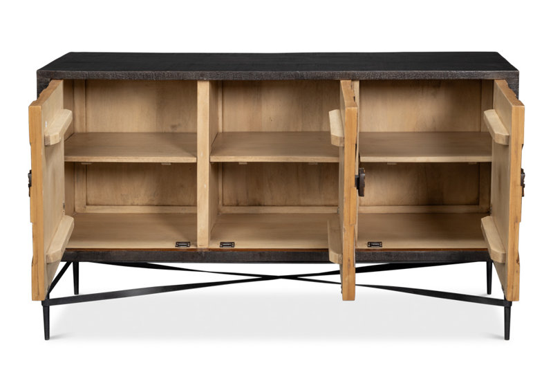 Luke 60'' W Solid Wood Sideboard