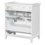 Meuble-lavabo multifonctionnel avec portes et tiroir 30 po-102493517