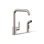 Purist Two-Hole Kitchen Sink Faucet with 8" Spout and Matching Finish Sidespray