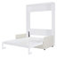 Lit escamotable double pleine grandeur avec coussin