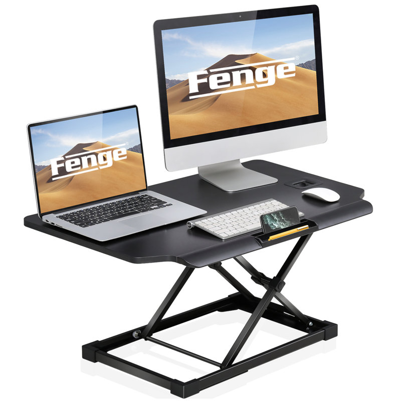 Bureau debout à hauteur ajustable