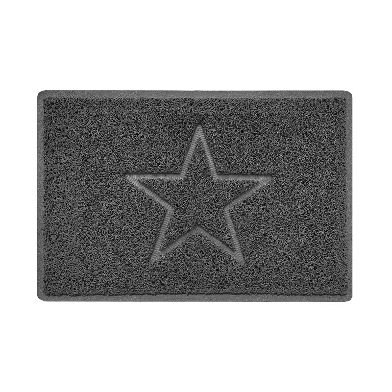 Non-Slip Geometric Indoor / Outdoor Doormat, 40cm W x 60cm L