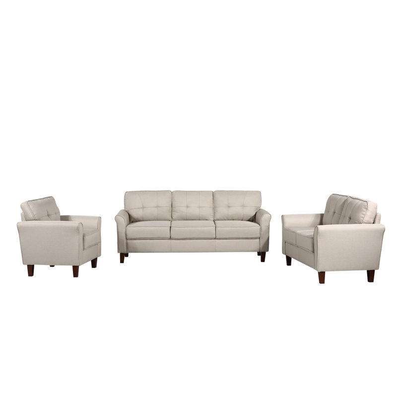 Ensemble de salon Anastassiya, Beige