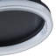 Plafonnier encastré 30 W à DEL, à intensité variable, métal noir et résine, 6000 K, certifié ETL, 3300 lumens, 120 V
