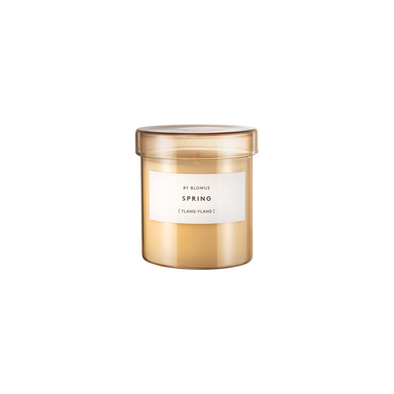 Large Misty Rose Soy Candle with Ylang-Ylang Scent