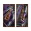 Ensemble d'instruments de musique mauve et doré mauve 2 pièces-730983980-730983982-730983969
