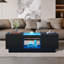Solid Coffee Table with Storage-1550688660