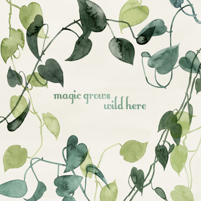 Magic Grows I by Grace Popp - Wrapped Canvas Print