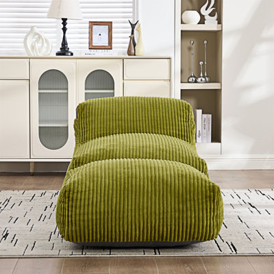 Fauteuil à billes avec repose-pieds