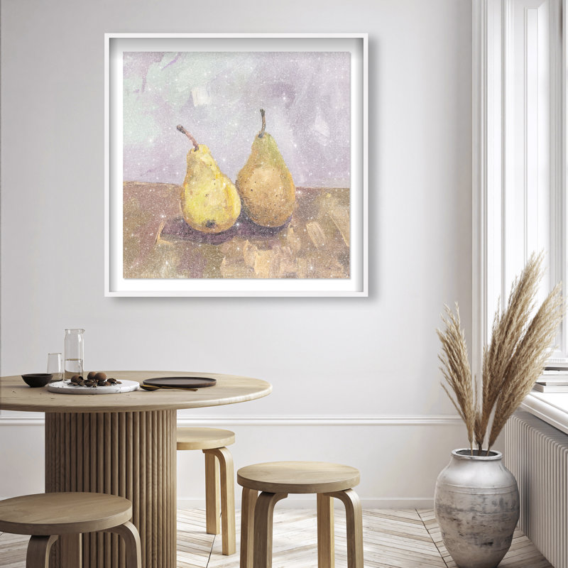 Fruity Impressions Shadowbox Food & Beverages Print by Oliver Gal, Black Frame, 12 x 12, 41.5"H x 41.5"W, White Frame